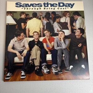 Saves The Day Through Being Cool 12 Inch Pink Vinyl Record TBC20 Equal Vision